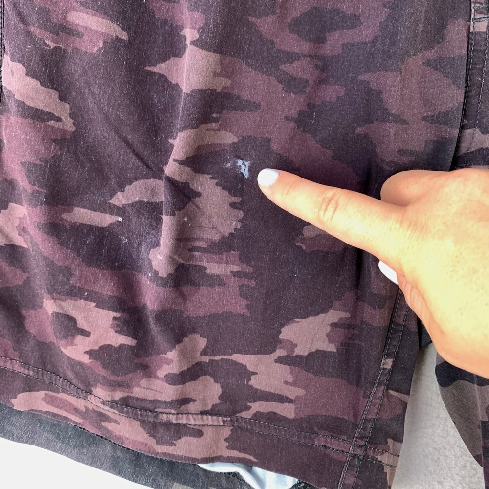 vuori Kore Short 7" Mens Medium Camo Athletic Gym Training Distressed - Picture 6 of 11